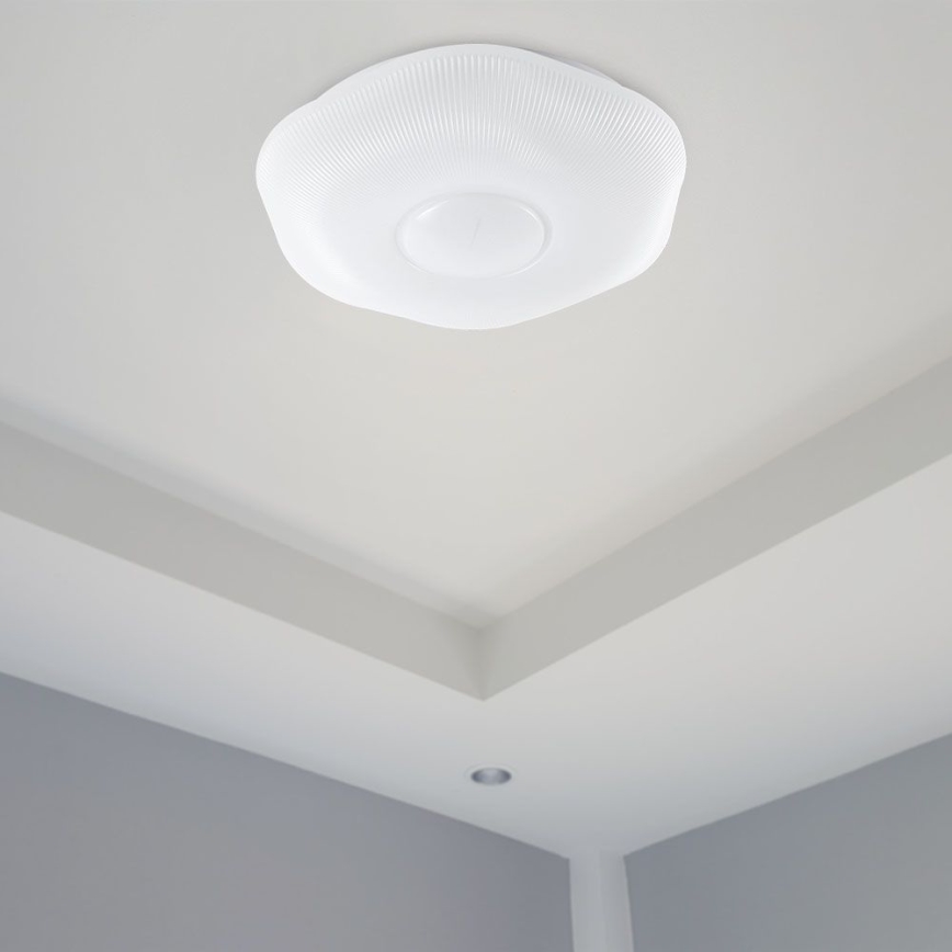 LED Plafon ściemnialny LED/40W/230V 3000-6500K 40 cm biały + pilot zdalnego sterowania