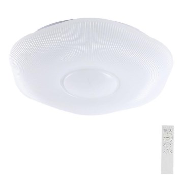 LED Plafon ściemnialny LED/40W/230V 3000-6500K 40 cm biały + pilot zdalnego sterowania