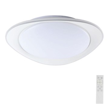 LED Plafon ściemnialny LED/40W/230V 3000-6500K 45 cm biały + pilot zdalnego sterowania