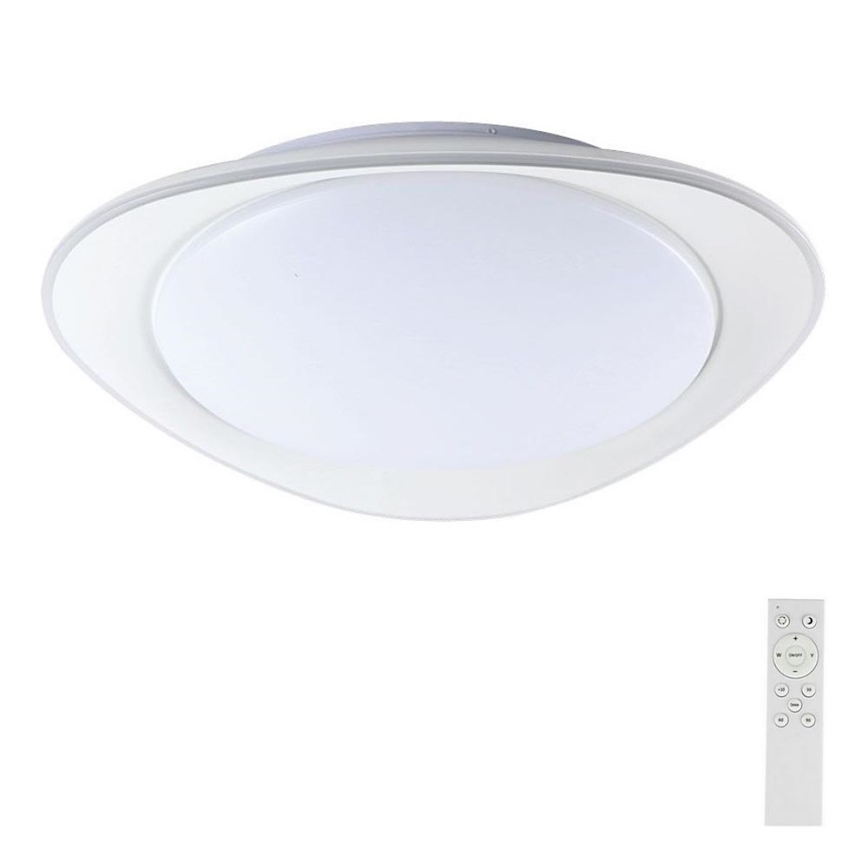 LED Plafon ściemnialny LED/40W/230V 3000-6500K 45 cm biały + pilot zdalnego sterowania