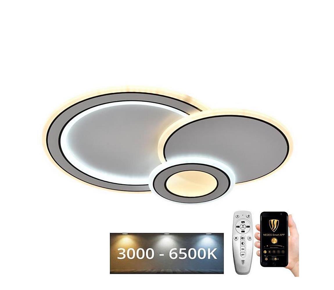 LED Plafon ściemnialny LED/40W/230V 3000-6500K + pilot zdalnego sterowania