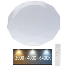LED Plafon ściemnialny LED/40W/230V 3000K/4000K/6500K + pilot