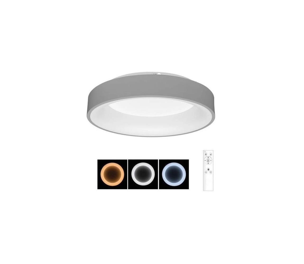 LED Plafon ściemnialny LED/40W/230V szary