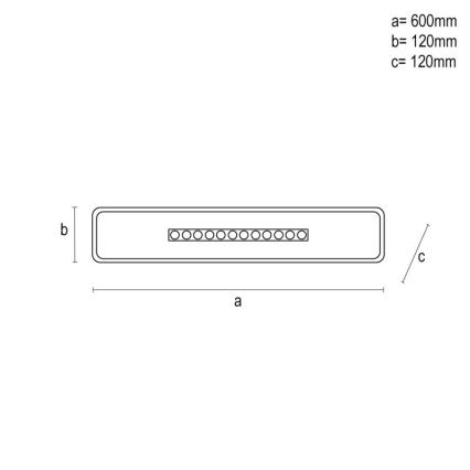 LED Plafon ściemnialny LED/42W/230V 3000-6500K biały + pilot zdalnego sterowania