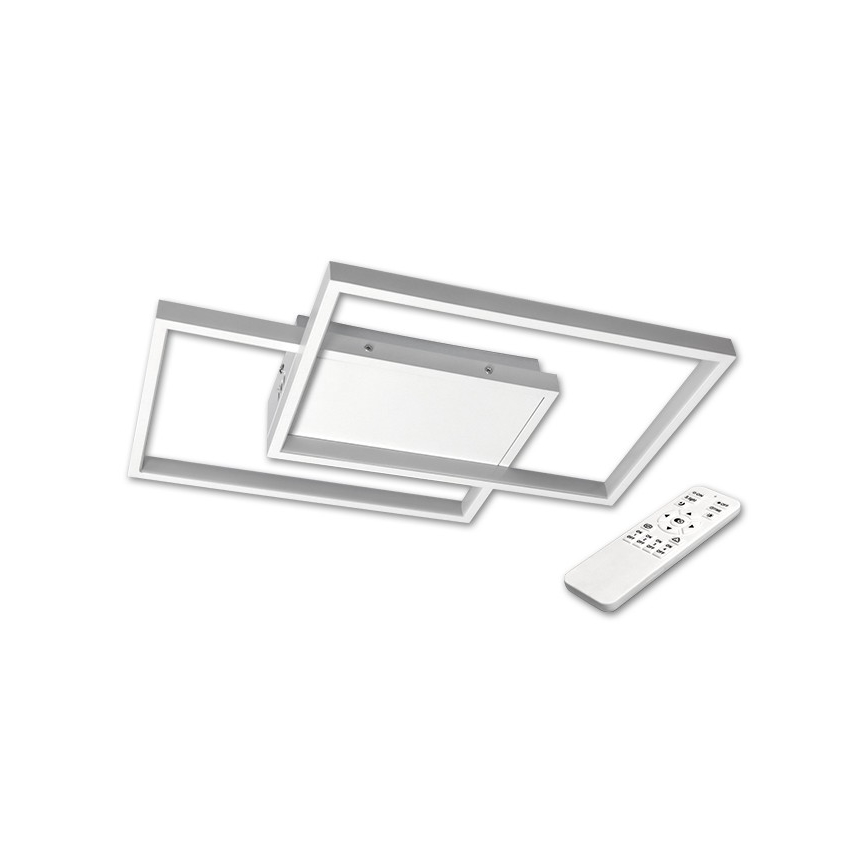 LED Plafon ściemnialny LED/45W/230V 3000-6500K biały + zdalne sterowanie