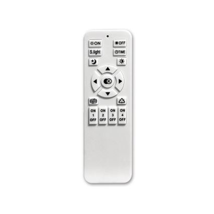 LED Plafon ściemnialny LED/45W/230V 3000-6500K biały + zdalne sterowanie