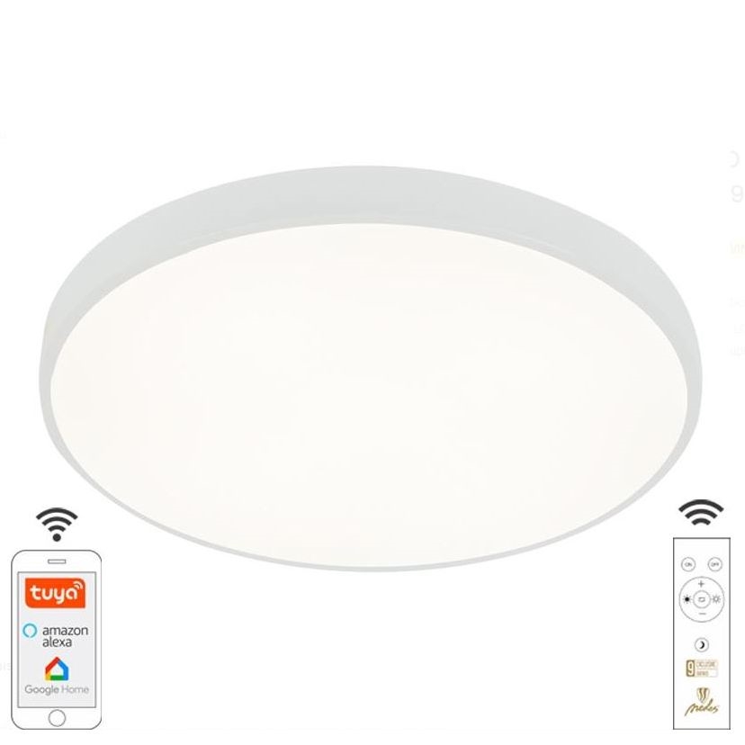 LED Plafon ściemnialny LED/48W/230V 2700-6500K Wi-Fi Tuya + pilot zdalnego sterowania