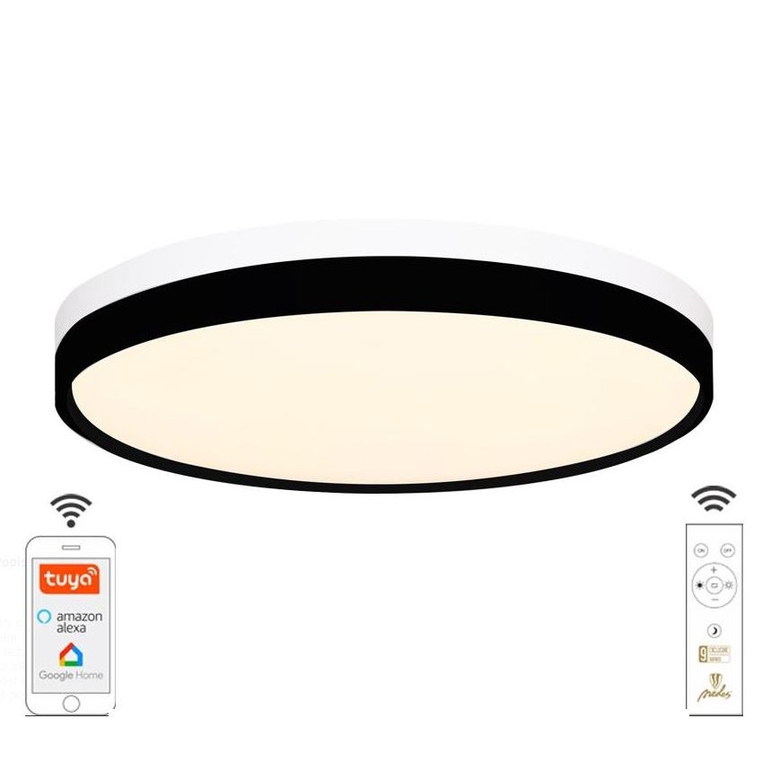 LED Plafon ściemnialny LED/48W/230V 2700-6500K Wi-Fi Tuya + pilot zdalnego sterowania