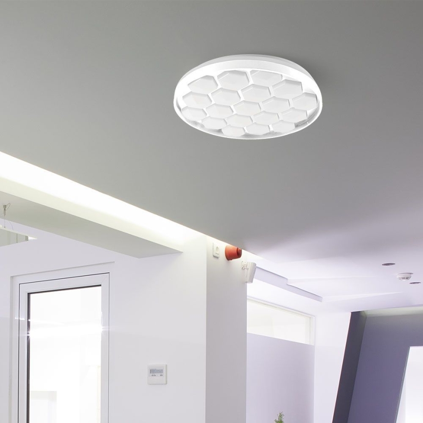 LED Plafon ściemnialny LED/60W/230V 3000/4000/6500K + zdalne sterowanie