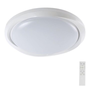 LED Plafon ściemnialny LED/60W/230V 3000-6500K 49,2 cm biały + pilot zdalnego sterowania