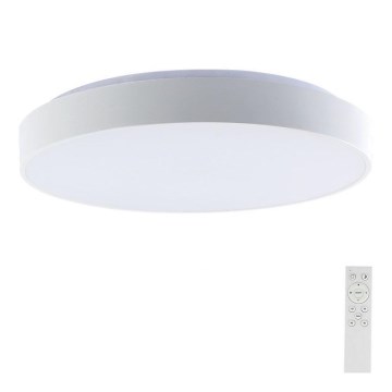 LED Plafon ściemnialny LED/60W/230V 3000-6500K 49,5 cm biały + pilot zdalnego sterowania