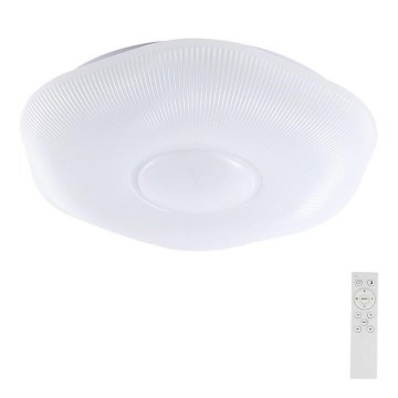 LED Plafon ściemnialny LED/60W/230V 3000-6500K 50 cm biały + pilot zdalnego sterowania