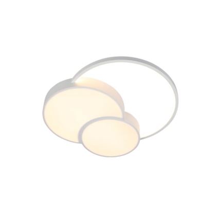 LED Plafon ściemnialny LED/60W/230V 3000-6500K biały + pilot zdalnego sterowania