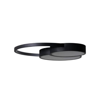 LED Plafon ściemnialny LED/60W/230V 3000-6500K czarny + pilot zdalnego sterowania