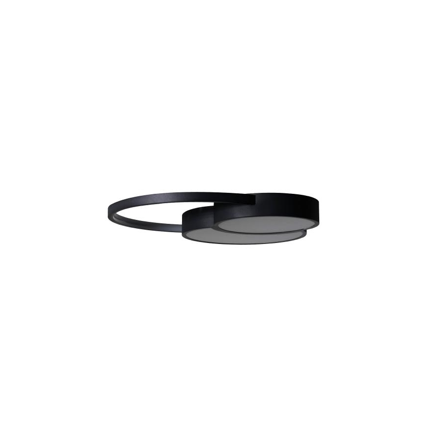 LED Plafon ściemnialny LED/60W/230V 3000-6500K czarny + pilot zdalnego sterowania