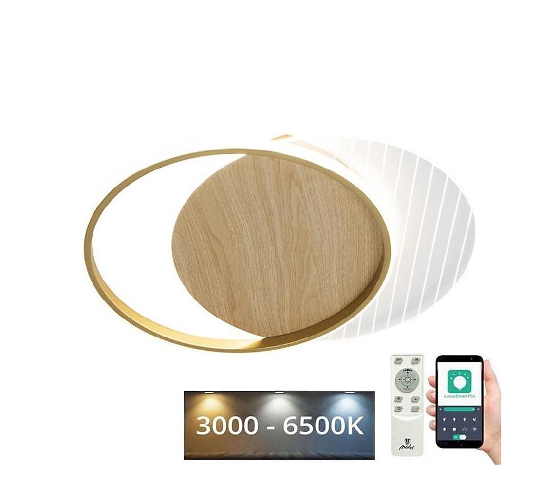 LED Plafon ściemnialny LED/60W/230V 3000-6500K + pilot zdalnego sterowania