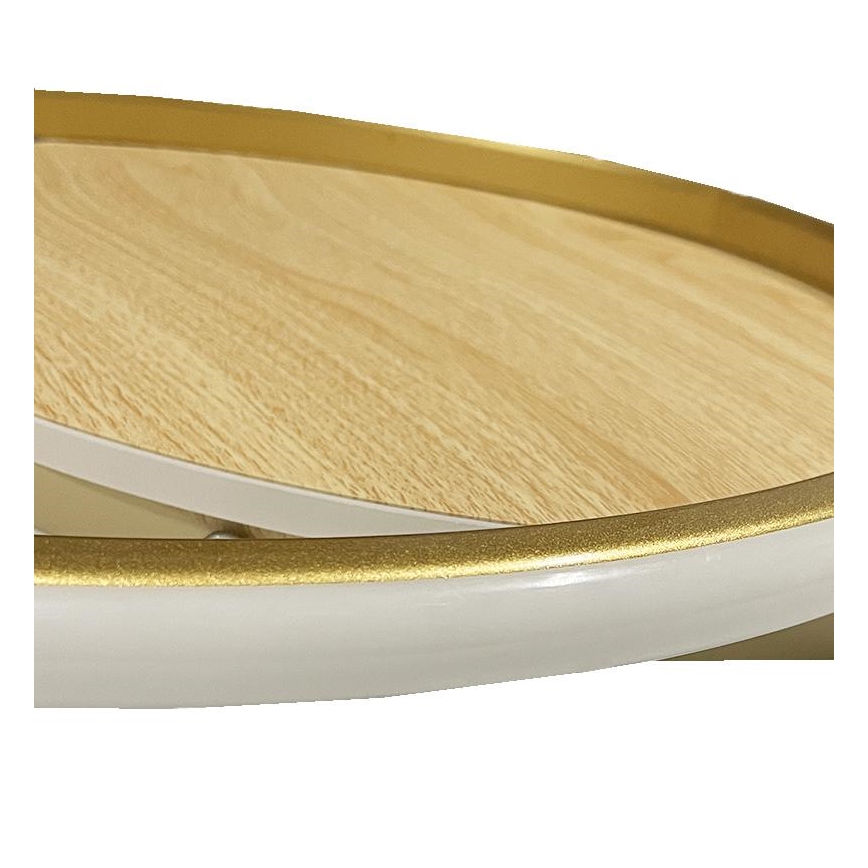 LED Plafon ściemnialny LED/60W/230V 3000-6500K + pilot zdalnego sterowania
