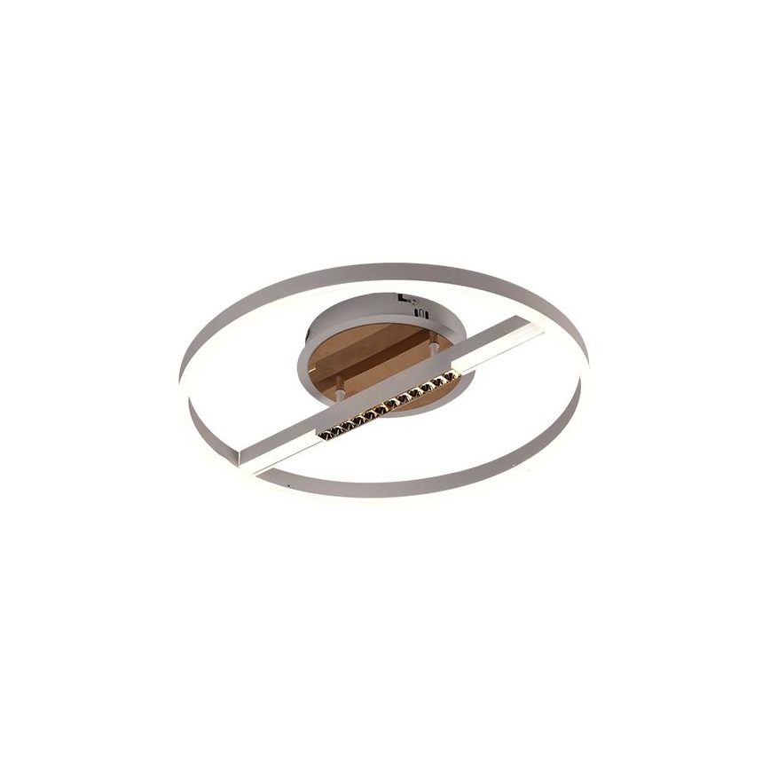 LED Plafon ściemnialny LED/60W/230V 3000-6500K + pilot zdalnego sterowania