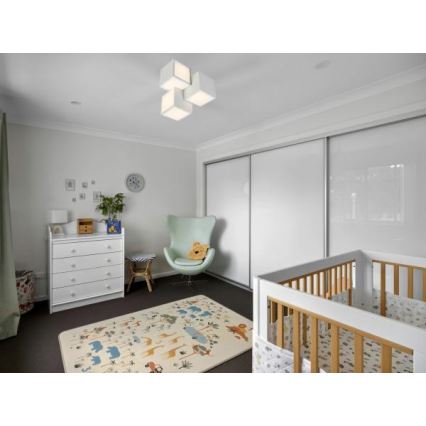 LED Plafon ściemnialny LED/60W/230V 3000-6500K + zdalne sterowanie