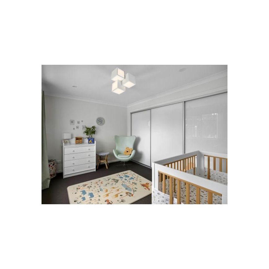 LED Plafon ściemnialny LED/60W/230V 3000-6500K + zdalne sterowanie