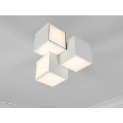 LED Plafon ściemnialny LED/60W/230V 3000-6500K + zdalne sterowanie