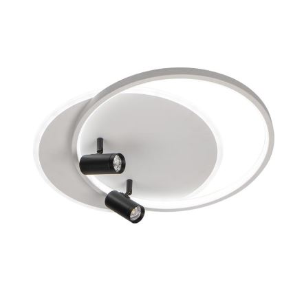 LED Plafon ściemnialny LED/65W/230V 3000-6500K białe + Pilot zdalnego sterowania