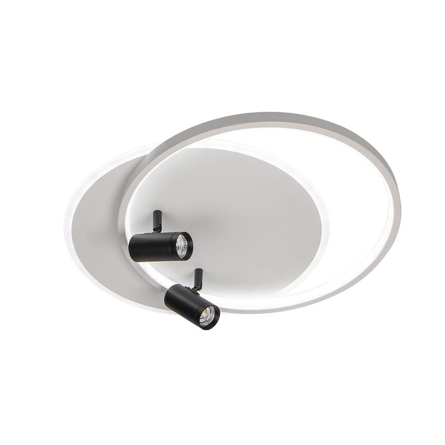 LED Plafon ściemnialny LED/65W/230V 3000-6500K białe + Pilot zdalnego sterowania
