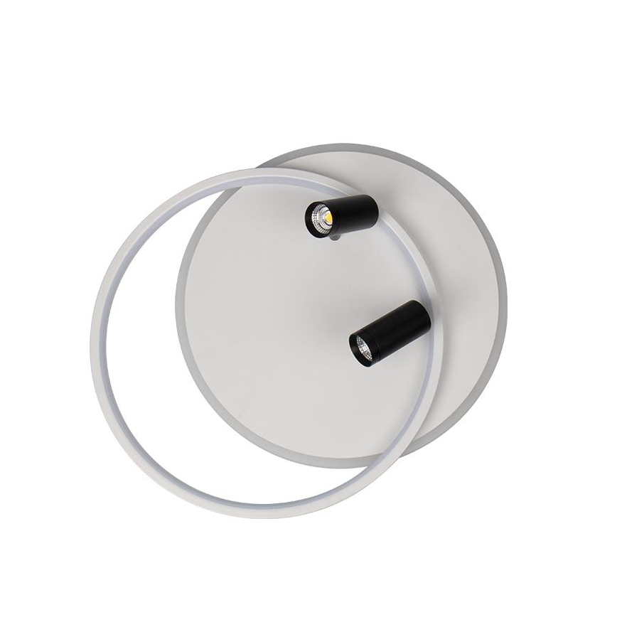 LED Plafon ściemnialny LED/65W/230V 3000-6500K białe + Pilot zdalnego sterowania