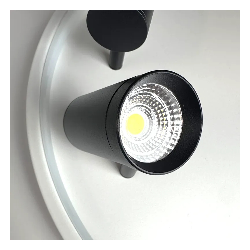 LED Plafon ściemnialny LED/65W/230V 3000-6500K białe + Pilot zdalnego sterowania