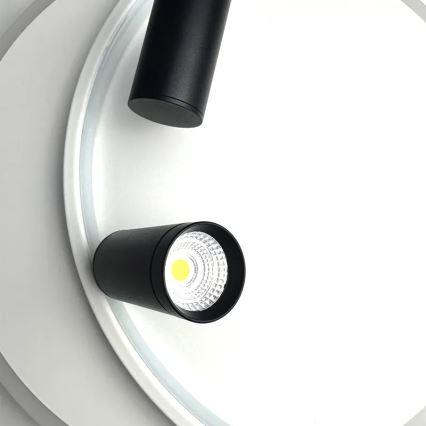LED Plafon ściemnialny LED/65W/230V 3000-6500K białe + Pilot zdalnego sterowania