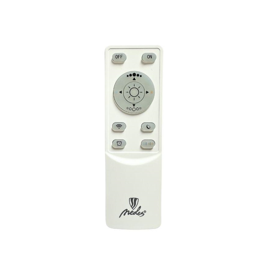 LED Plafon ściemnialny LED/70W/230V 3000-6500K czarny/brązowy + pilot zdalnego sterowania
