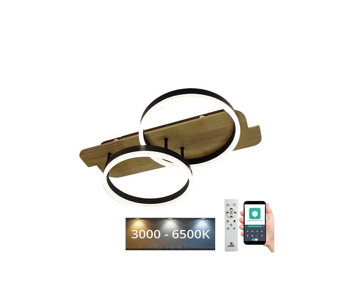 LED Plafon ściemnialny LED/70W/230V 3000-6500K + pilot zdalnego sterowania