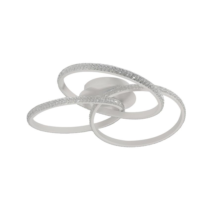 LED Plafon ściemnialny LED/70W/230V 3000-6500K biały + pilot zdalnego sterowania