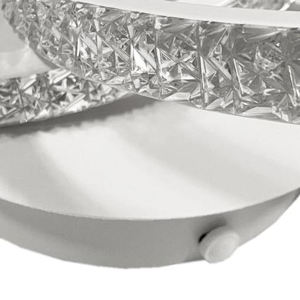 LED Plafon ściemnialny LED/70W/230V 3000-6500K biały + pilot zdalnego sterowania