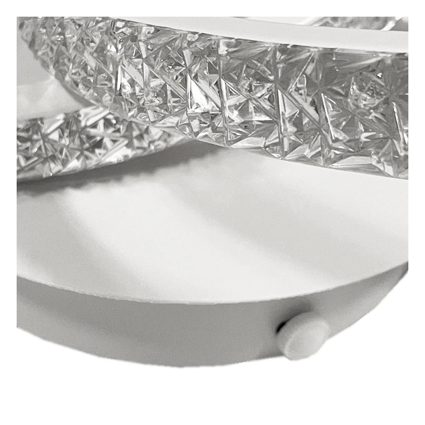 LED Plafon ściemnialny LED/70W/230V 3000-6500K biały + pilot zdalnego sterowania