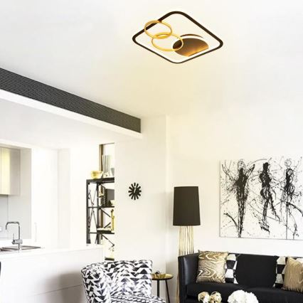 LED Plafon ściemnialny LED/70W/230V 3000-6500K + pilot zdalnego sterowania