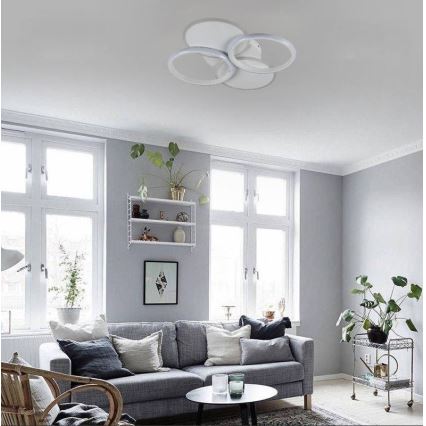 LED Plafon ściemnialny LED/70W/230V 3000-6500K + pilot zdalnego sterowania