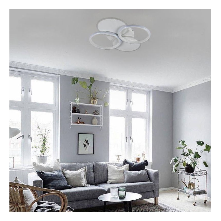 LED Plafon ściemnialny LED/70W/230V 3000-6500K + pilot zdalnego sterowania