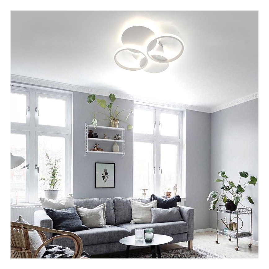 LED Plafon ściemnialny LED/70W/230V 3000-6500K + pilot zdalnego sterowania