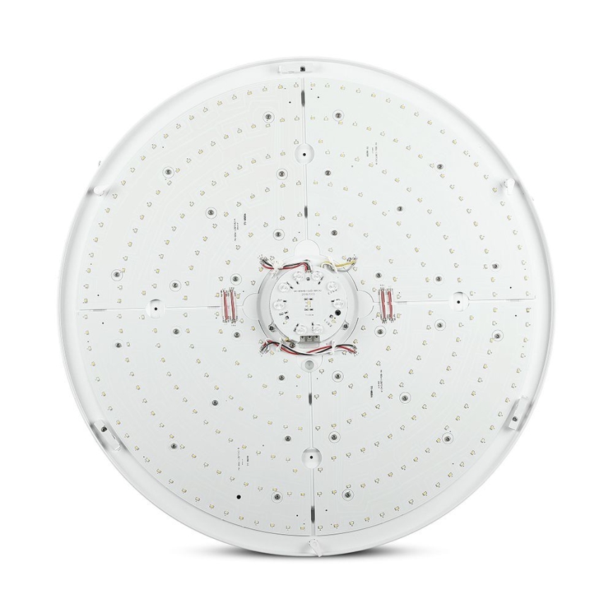 LED Plafon ściemnialny LED/72W/230V 3000-6500K śr. 67 cm biały + zdalne sterowanie