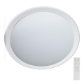 LED Plafon ściemnialny LED/72W/230V 3000-6500K śr. 67 cm biały + zdalne sterowanie