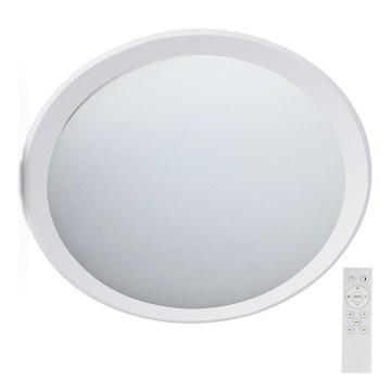 LED Plafon ściemnialny LED/72W/230V 3000-6500K śr. 67 cm biały + zdalne sterowanie