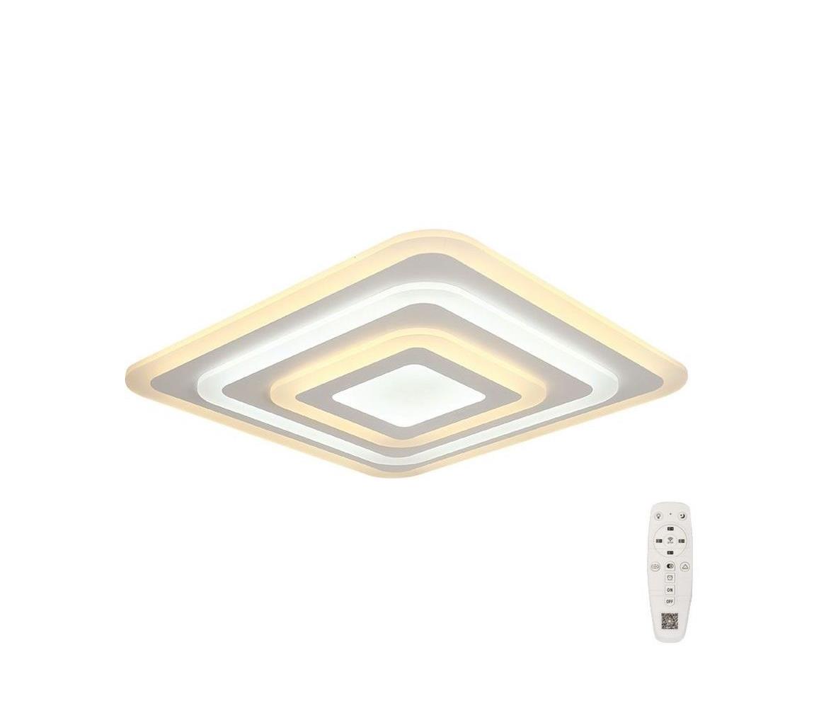 LED Plafon ściemnialny LED/77W/230V 3000-6500K + pilot