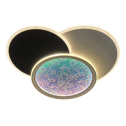 LED Plafon ściemnialny LED/80W/230V 3000-6500K biały + pilot zdalnego sterowania