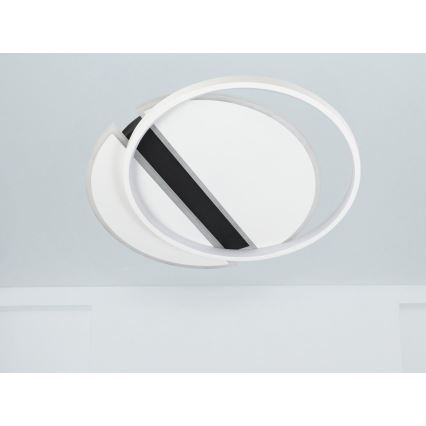 LED Plafon ściemnialny LED/80W/230V 3000-6500K biały + zdalne sterowanie