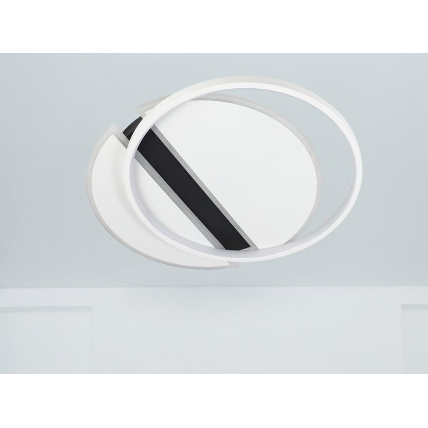 LED Plafon ściemnialny LED/80W/230V 3000-6500K biały + zdalne sterowanie