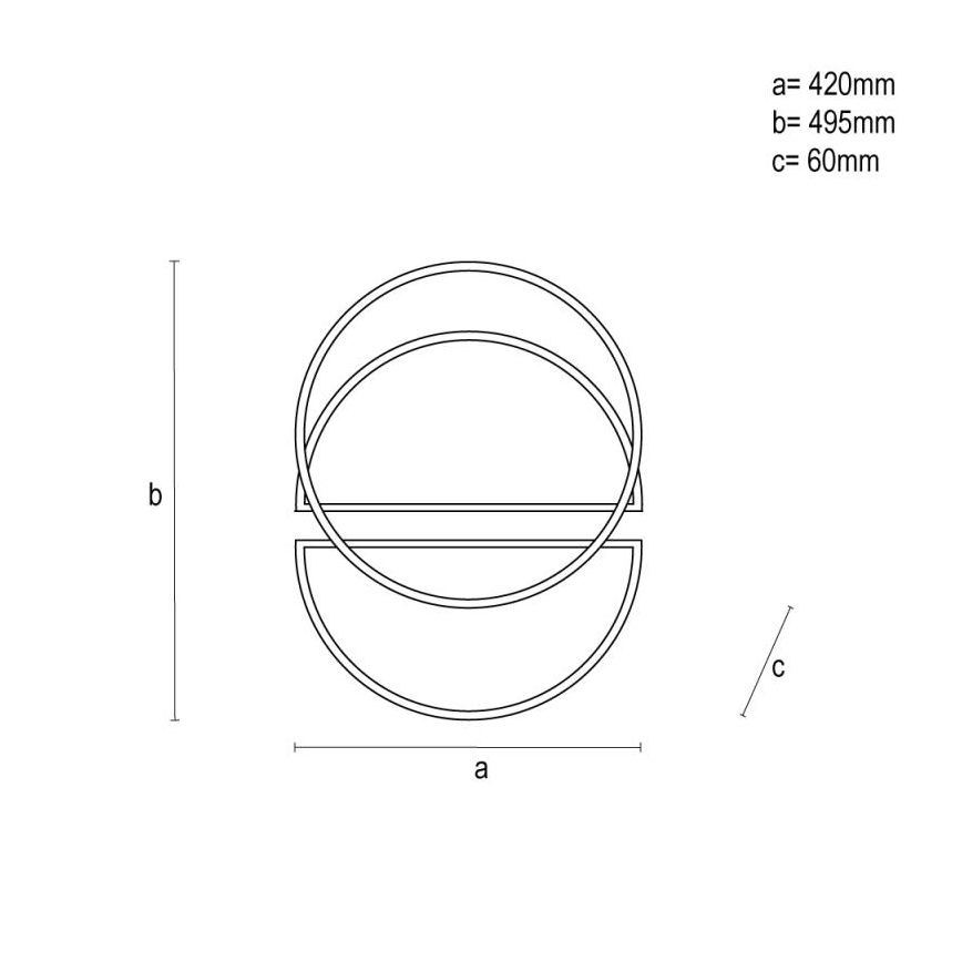 LED Plafon ściemnialny LED/80W/230V 3000-6500K biały + zdalne sterowanie