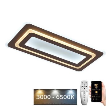 LED Plafon ściemnialny LED/85W/230V 3000-6500K + pilot zdalnego sterowania
