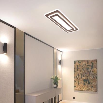 LED Plafon ściemnialny LED/85W/230V 3000-6500K + pilot zdalnego sterowania
