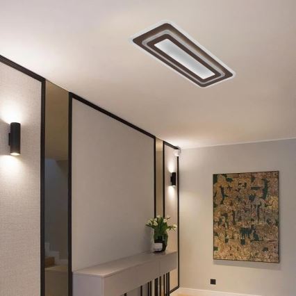 LED Plafon ściemnialny LED/85W/230V 3000-6500K + pilot zdalnego sterowania